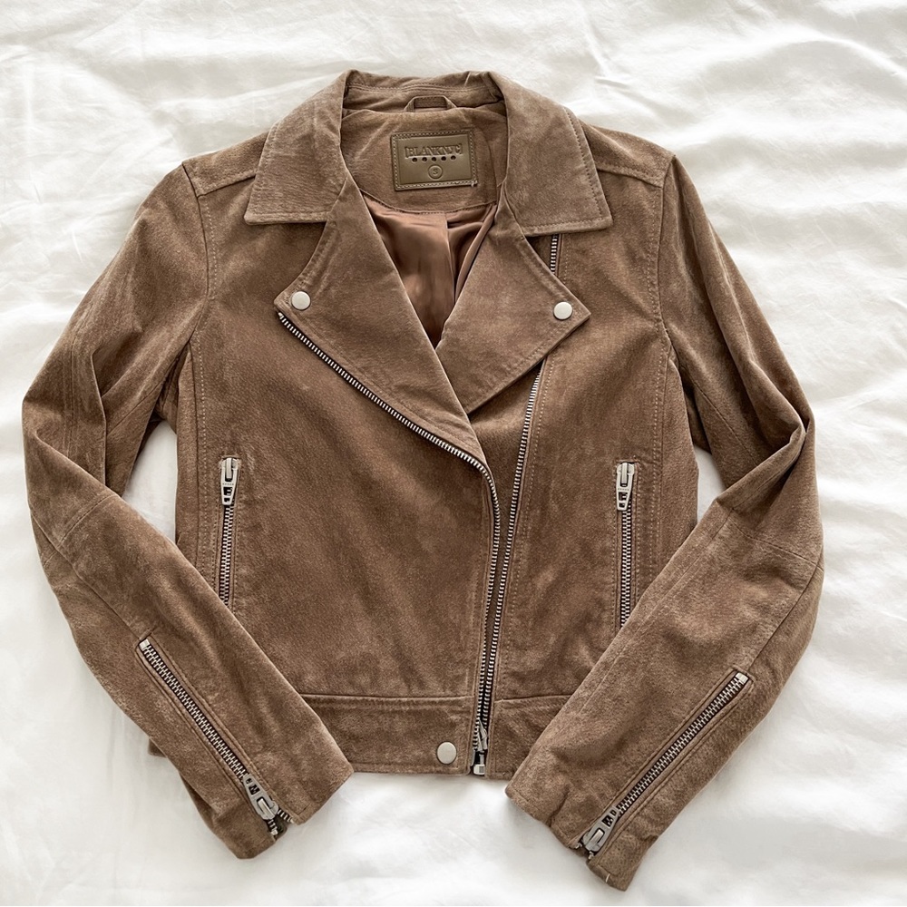 Blank NYC Leather Moto Jacket